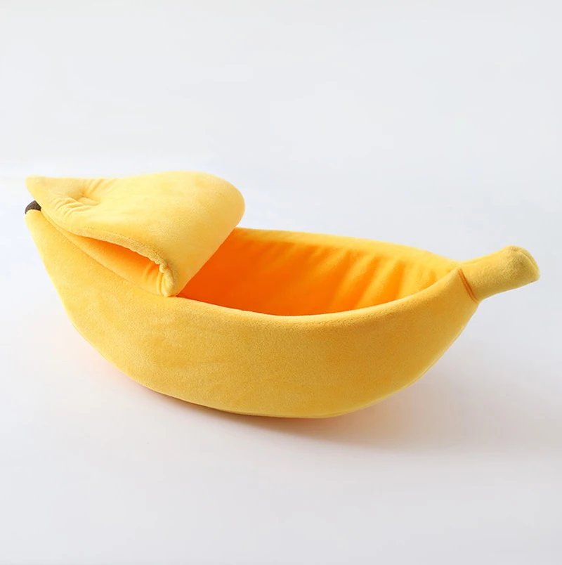 Banana Shaped Cat Bed